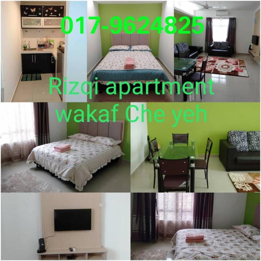 Risqi Apartment 2 Bedroom Wakaf Che Yeh Kota Bharu Bagian luar foto